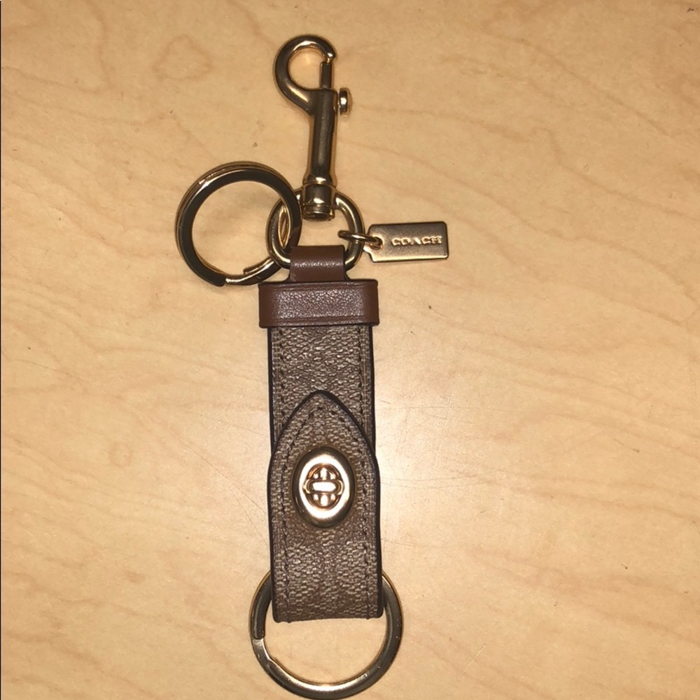 Coach Signature Key Fob - Picture 2 of 7
